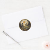 Keltische mythologie en zonnesymbolen Litha Ronde Sticker (Envelop)