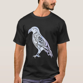 Keltische Noordse Winter Raven Crow T-shirt