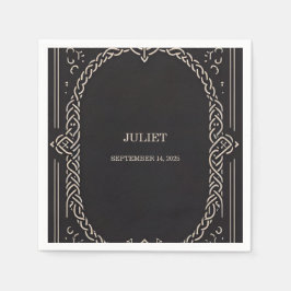 Keltische Noorse Middeleeuwse Rol Huwelijksfeest F Servet