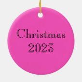 Keltische Nordic Fox Keramisch Ornament (Achterkant)