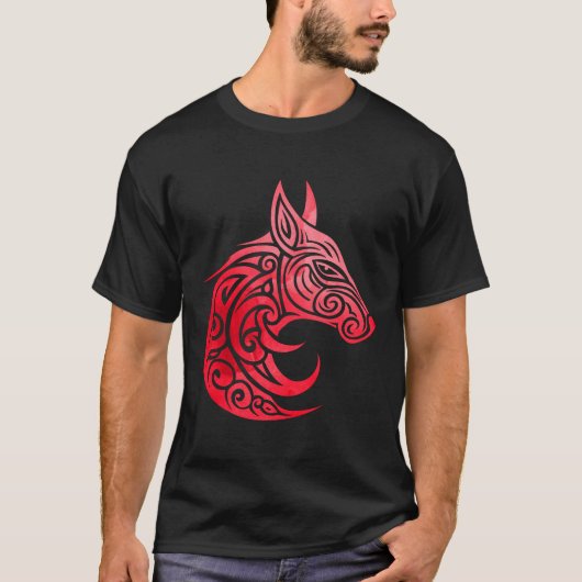 Keltische Nordic Fox T-shirt (Voorkant)