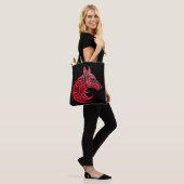 Keltische Nordic Fox Tote Bag (Op model)