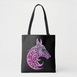 Keltische Nordic Fox Tote Bag