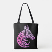 Keltische Nordic Fox Tote Bag (Achterkant)