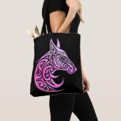 Keltische Nordic Fox Tote Bag (Dichtbij)