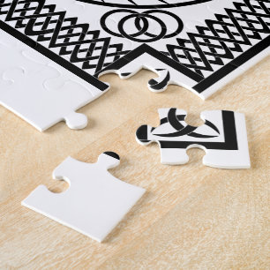 Keltische ornament enkele legpuzzel