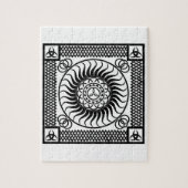 Keltische ornament enkele legpuzzel (Verticaal)