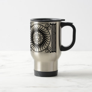 Keltische ornament enkele reisbeker