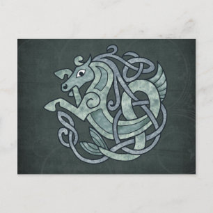 Keltische paarden briefkaart
