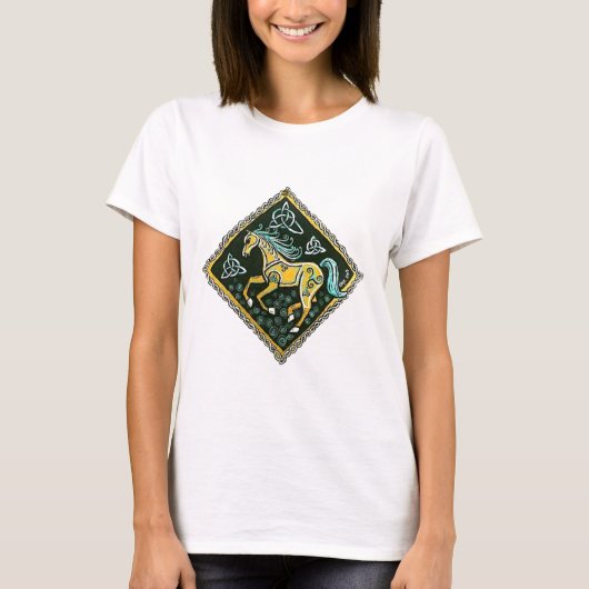 Keltische paarden t-shirt (Voorkant)