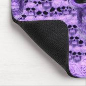 Keltische paarse schedelcollage muismat (Hoek)
