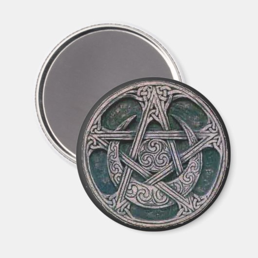 Keltische pentakel magneet (Voorkant / Achterkant)