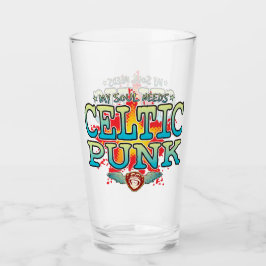 Keltische Punk Soul Glass Tumbler
