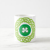 KELTISCHE RING met SHAMROCK Koffiemok (Center)