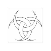 Keltische ringen kunststempel rubberstempel (Afrduk)