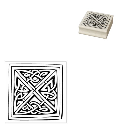 Keltische Rubber stempel (Gestempeld)