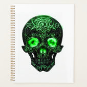 Keltische Rune Schedel Planner (Voorkant)