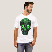 Keltische Rune Schedel T-shirt (Voorkant volledig)