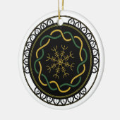Keltische Runen 3 Ornament (Rond) (Links)