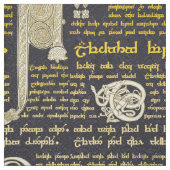 Keltische sampler in gouden gradiënten stof (Swatch)