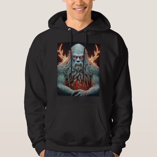 Keltische Sasquatch Hoodie (Voorkant)