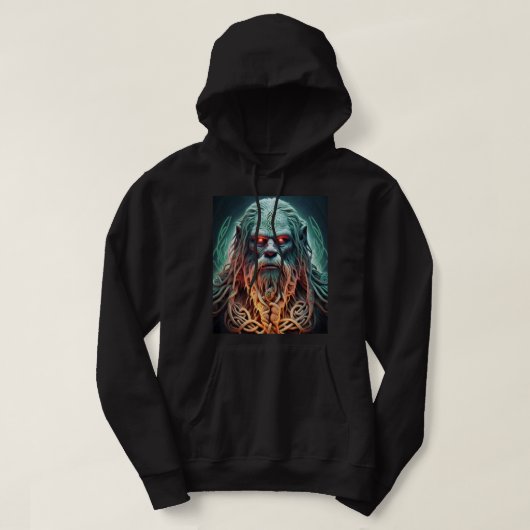 Keltische Sasquatch Hoodie (Design voorkant)