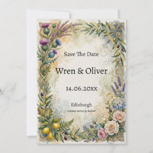 Keltische Schotse Italiaanse Erfgoed Bewaar De Dat Save The Date