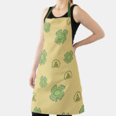 Keltische Shamrock All-Over Print Schort (Insitu)