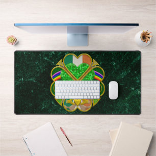 Keltische Shamrock Erfgoed Symbool Iers Geïnspiree Bureaumat