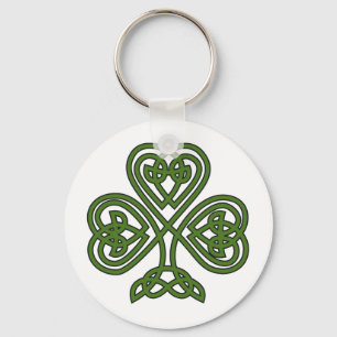 Keltische Shamrock - St. Patrick's Day Sleutelhanger