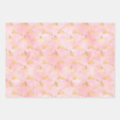 Keltische SkiesRoze en goudpapier Inpakpapier Vel (Voorkant 3)