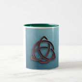 Keltische smederij tweekleurige koffiemok (Center)