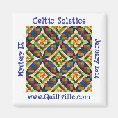 Keltische solstice magneet (Voorkant)