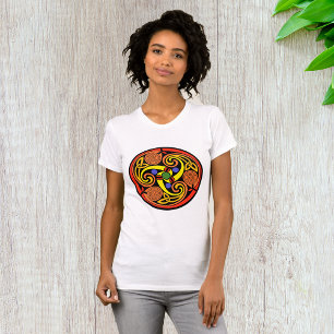 Keltische spiraal vrouwen T-shirt
