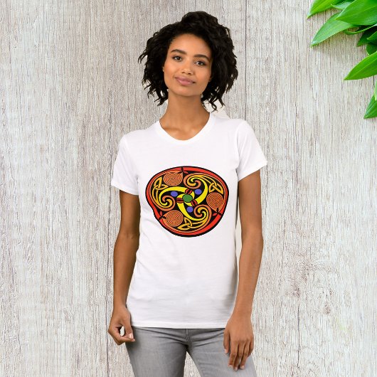 Keltische spiraal vrouwen T-shirt