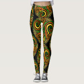 Keltische spiralen leggings (Voorkant)