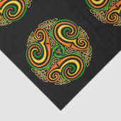 Keltische spiralen tissuepapier (Detail)