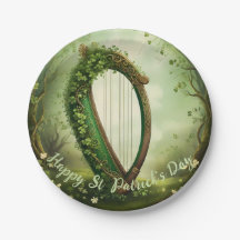   Keltische St Patrick’s Day Harp.