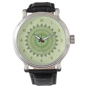 Keltische St. Patty's Day-horloge Horloge