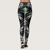 Keltische Stam (Groen) Leggings (Achterkant)