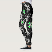 Keltische Stam (Groen) Leggings (Links)