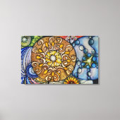 Keltische stenen canvas afdruk (Voorkant)