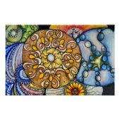 Keltische stenen foto afdruk (Voorkant)