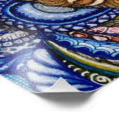 Keltische stenen foto afdruk (Hoek)