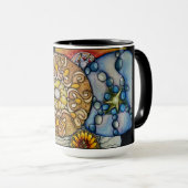 Keltische stenen mok (Voorkant rechts)