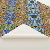 Keltische stenen sherpa deken (3/4)