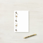 Keltische sterren en maan post-it® notes (Op bureau)