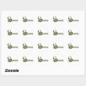 Keltische Stickers, Slainte Design Ronde Sticker (Vel)