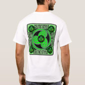 Keltische stijl dubbelzijdig t-shirt (Achterkant)