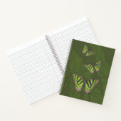 Keltische Swallowtail spiraal Notitieboek (Binnen)